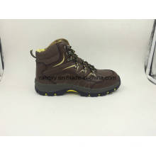 Wearable Genuine Leather Color Optional Outdoor Safety Shoes (16103)